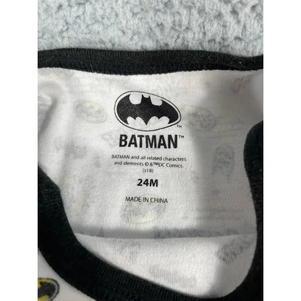Batman Baby Set Of 2 One Pieces Size 24M